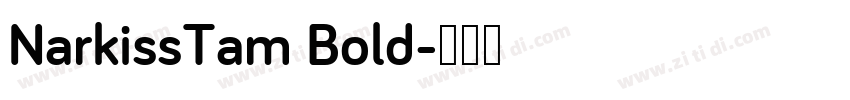 NarkissTam Bold字体转换
